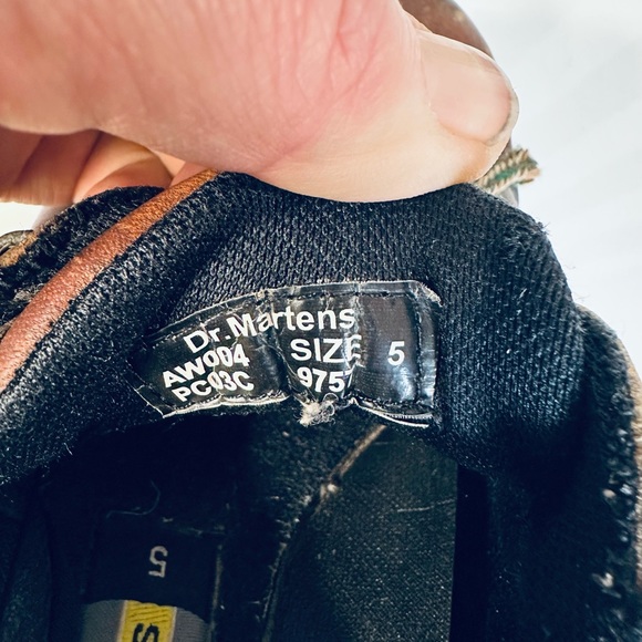 Dr Martens Vintage Monk Strap Platform Buckle Shoes - Made in England - Picture 9 of 9